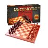 Šachy v dřevěném obalu 30*30*4,5 cm