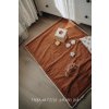 Merino Wool Baby Blanket 3in1 | 100x75 cm | RUST