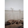Linen Crib Bumper | RUST