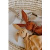 Organic Muslin Bunny Comforter | RUST