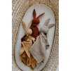 Organic Muslin Bunny Comforter | RUST