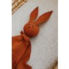 Organic Muslin Bunny Comforter | RUST