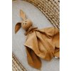 Organic Muslin Bunny Comforter | MUSTARD