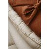 Bundle Deal | 1-Bow Linen Swaddle RUST + Baby Nest NATURAL