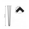 Hairpin 710mm 1