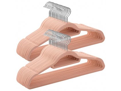 Ramínka, 50 kusů, 43,5 x 22,5 cm, světle růžová