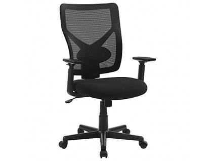 Kancelářská židle, 68 x 67 x 100,5-112,5 cm, černá