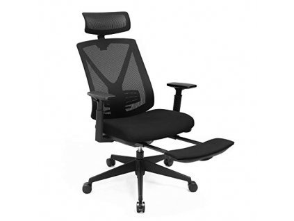 Kancelářská židle, 70 x 70 x 116-133 cm, černá