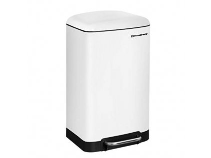 Odpadkový koš, 30 l, bílý