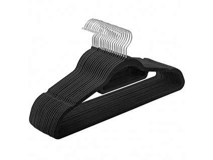 Ramínka, 20 kusů, 43,5 x 22,5 cm, černá