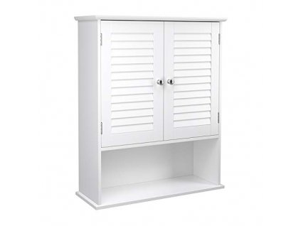 Koupelnová skříňka, 60 x 20 x 70 cm, bílá