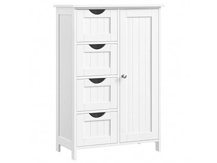 Koupelnová skříňka, 55 x 30 x 82 cm, bílá