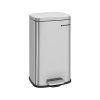 Odpadkový koš, 30 l, stříbrný