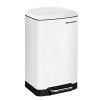 Odpadkový koš, 30 l, bílý