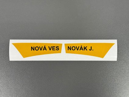 Polep na přilbu MSA Gallet F1XF