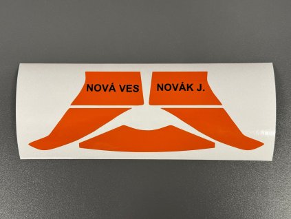 Polep na přilbu Rosenbauer Heros Titan