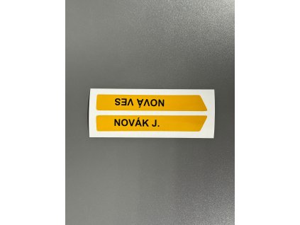 Polep na přilbu Sicor EOM (Polep ze 2 částí)