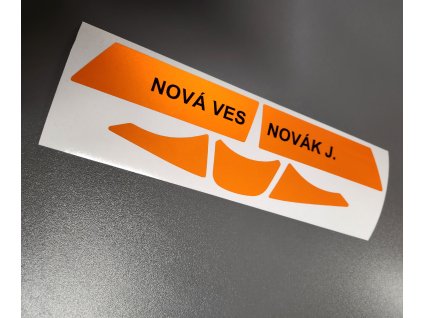 Polep na přilbu Rosenbauer Heros H30