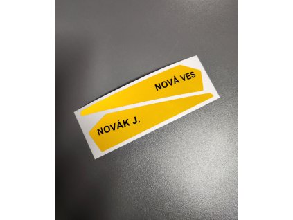 Polep na přilbu MSA Gallet F2XR