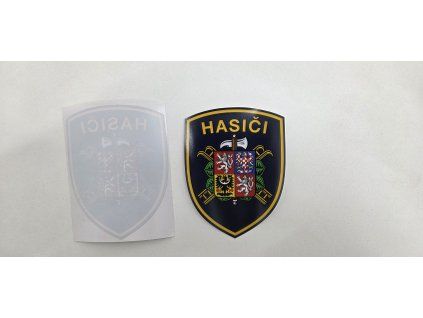 SH ČMS  velký státní znak - samolepka na vnitřní stranu skla