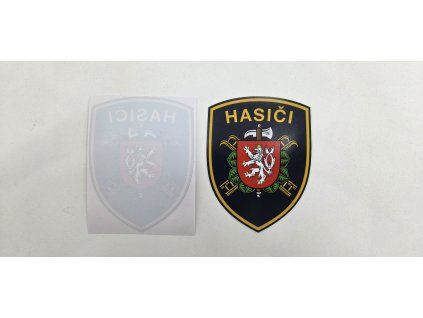 SH ČMS  malý státní znak - samolepka na vnitřní stranu skla