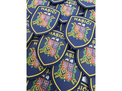 SH ČMS  velký státní znak - tkaná nášivka