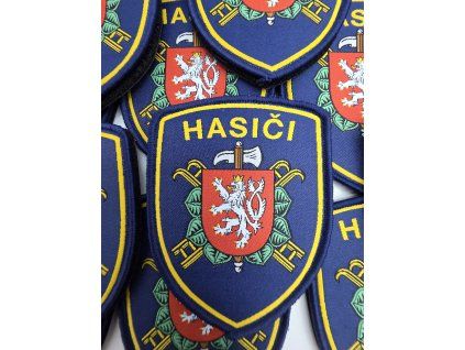 SH ČMS  malý státní znak - tkaná nášivka