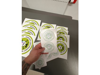 Samolepka na vnitřní stranu skla - na přání