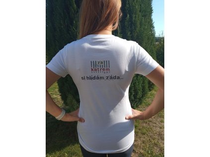 Dámské tričko "Za katrem"