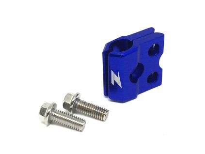 ZETA ALU objímka prednej brzdovej hadice YZ/YZF/WRF Modrá