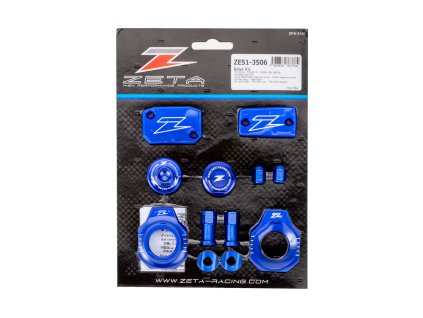 ZETA ALU sada skrutiek a doplnkov HQV. TC125,FC250-450 '16- Modrá