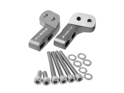 ZETA Armor Objímky TC bočné CRF450L - CNC so skrutkami
