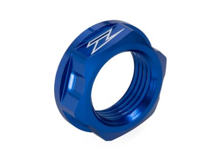 ZETA Hliníková matica osky M18x24-P1.5 H9 Modrá