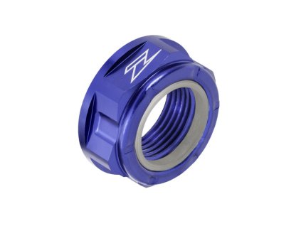 ZETA Hliníková matica osky M20x30-P1.5 H13L Modrá