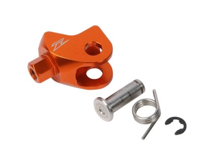ZETA Náhradná koncovka riadiacej páčky Revolver Vyosená Oranžová