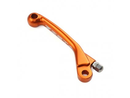 ZETA Náhradná výklopná páčka brzdy kovaná FP-M 3 prsty oranžová