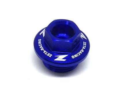 ZETA Olejová zátka motora KX250'05-07, KX250/F,450/F'04- modrá