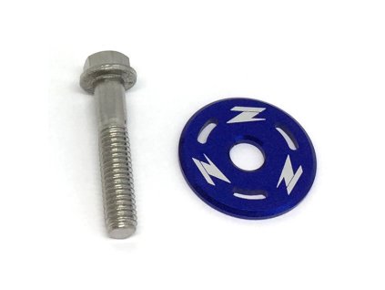 ZETA Podložka pod skrutku nádrže YZF'06-09, RMZ450 '07 modrá