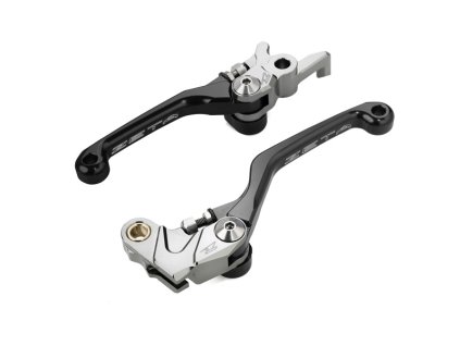 ZETA sada CNC výklopných páčiek CP 3 prsty CRF450L '19- Čierna