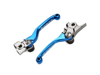 ZETA sada kovaných výklopných páčiek FP KTM250-450SX/EXC, HQV. FC/FE250-450 '14- H-Modrá
