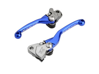 ZETA sada kovaných výklopných páčiek FP YZ250F/450F'09- Modrá