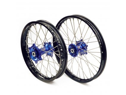 rex wheels set yamaha black blue