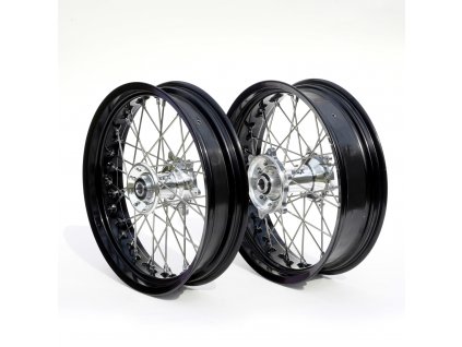 rex supermoto wheels silver