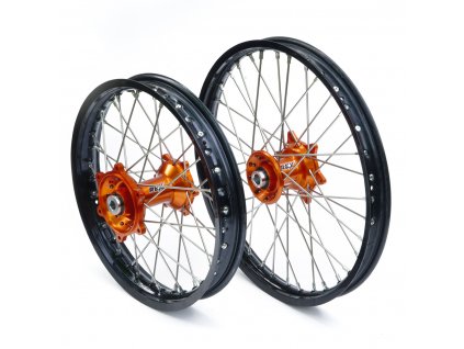 rex wheels set ktm black orange