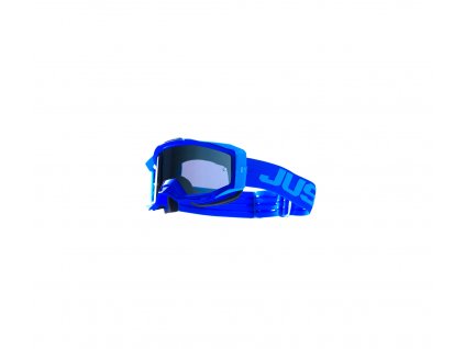 just1 goggle iris 20 logo blue mirror blue lens