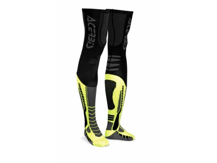 Nadkolienky ACERBIS X-LEG PRO - čierna/žltá