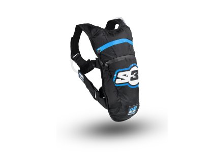 S3 batoh s picím systémom Backpack + Hydration O2Run modrý