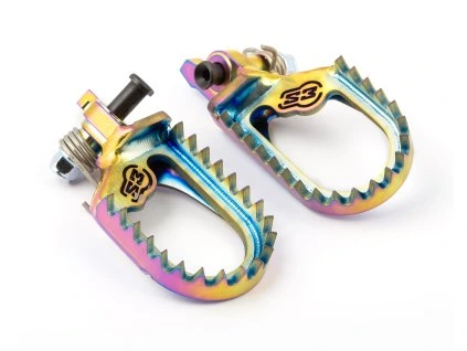 TITANIUM S3 FOOTPEGS RAINBOW YAMAHA