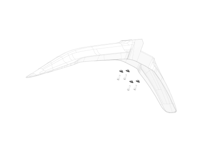 STD BU 0006 FRONT FENDER