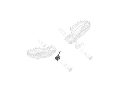 Footpeg spring (1 unit) (Variant Right)